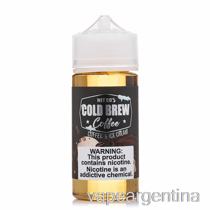 Cafe Y Helado - Nitros Cold Brew - 100ml 3mg Vape Argentina